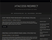Tablet Screenshot of htaccessredirect.com